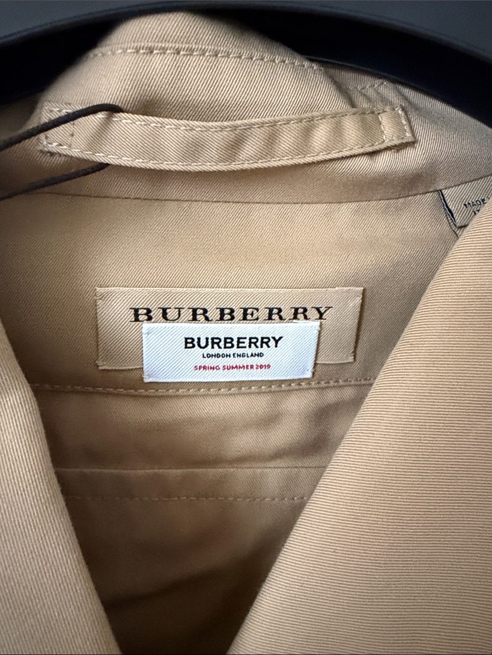 NWT Burberry Trench Inspired Utility Jumpsuit size 4